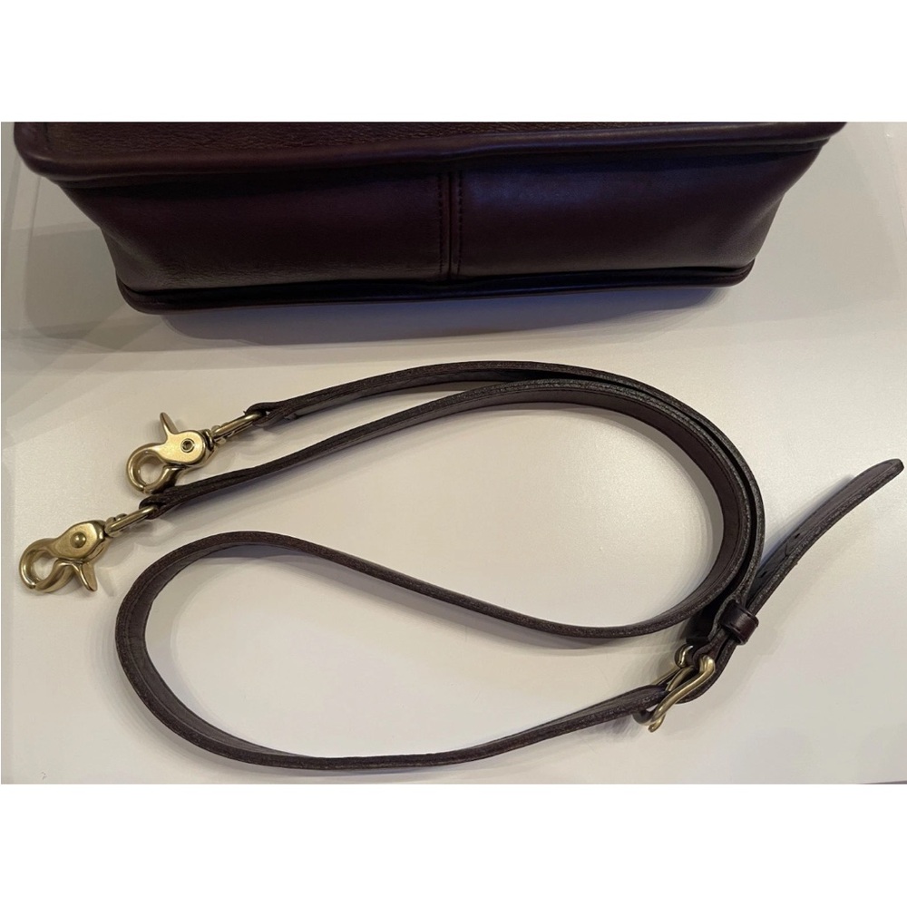 Vintage Coach Willis 9927 Mahogany Leather Bag RESTORED PRISTINE NO FLAWS ✨ ✨✨ - Picture 13 of 16